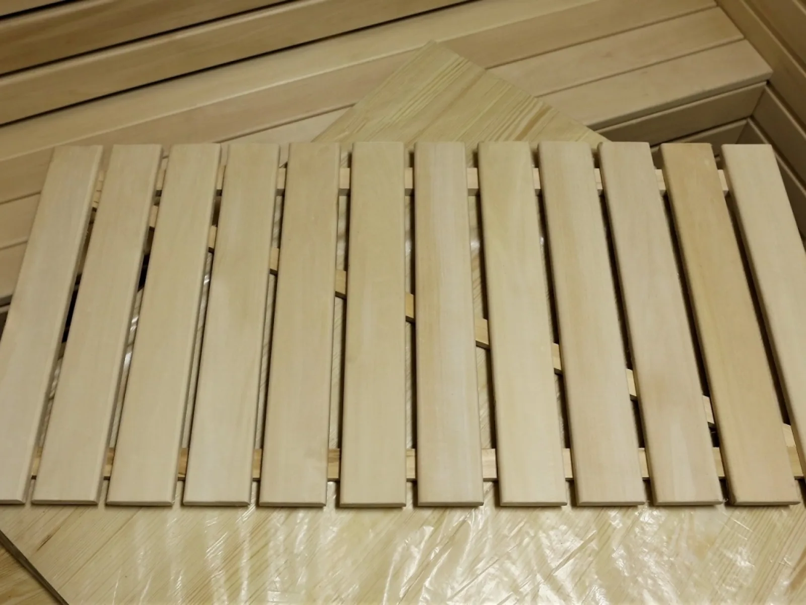 Трапик из липы 15 x 500 x 1000 мм, класс Экстра