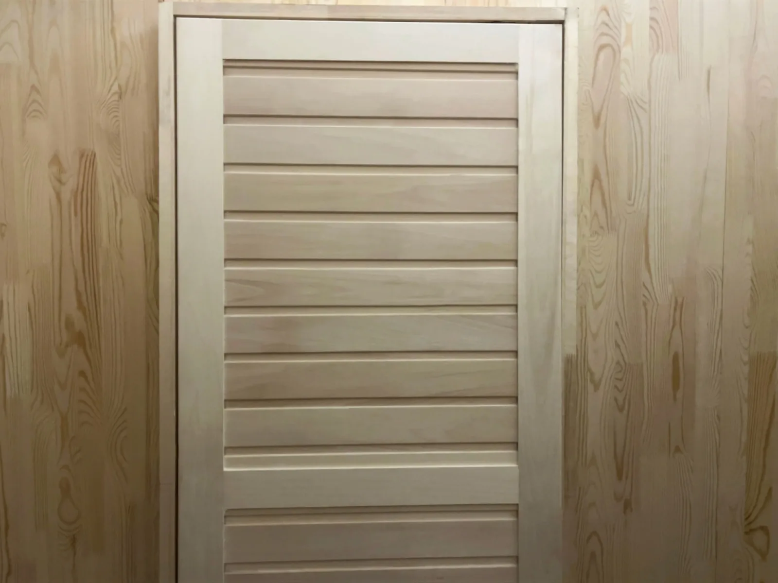 Дверь из липы 40 x 700 x 1800 мм, «Глухая», №2, класс Экстра
