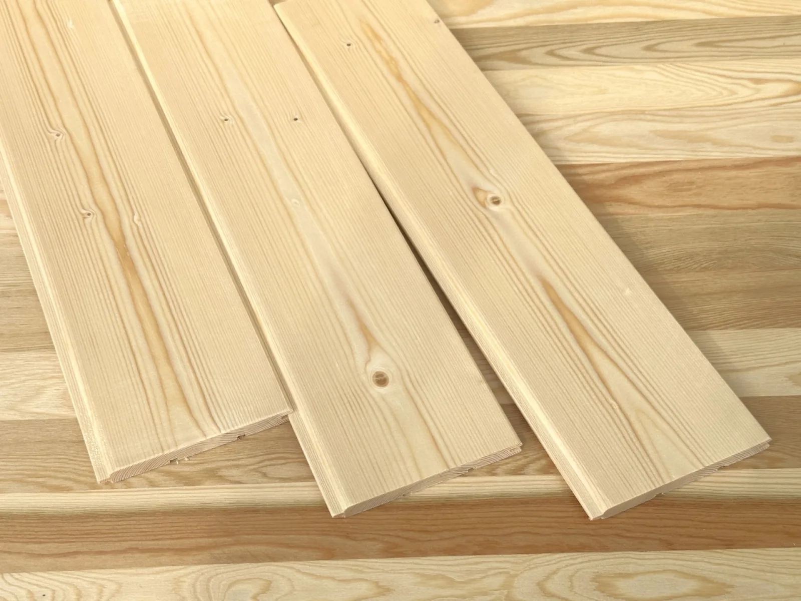 Вагонка штиль из сосны и ели 13 x 120 x 3000 мм, класс AB