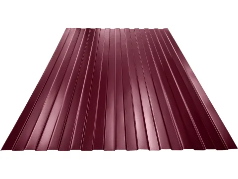 Профлист C20 0,4 x 1200 x 2500 мм, RAL 3005