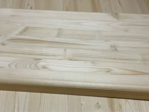 Подоконник из сосны и ели 40 x 200 x 2500 мм, «Цельноламельный», класс A
