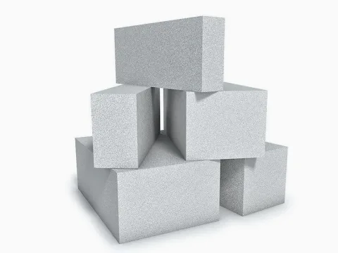 Блок газобетонный 150 x 250 x 600 мм