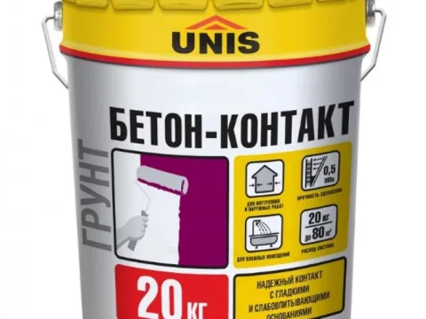 Грунт Unis Бетон-Контакт, 20 кг