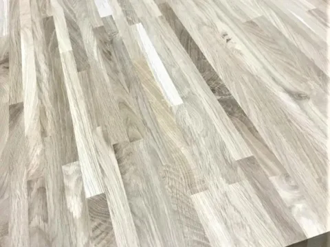 Мебельный щит из дуба 40 x 400 x 3000 мм, «Сращенный», класс Экстра